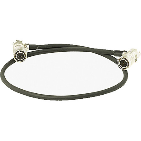 Ambient Recording AK-HS4-90 1.64' 4-Pin Hirose to 4-Pin Hirose Power Supply Cable, Right-Angled Connectors