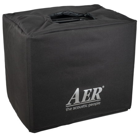 AER Compact Slope Dustcover for Amplifier, Black