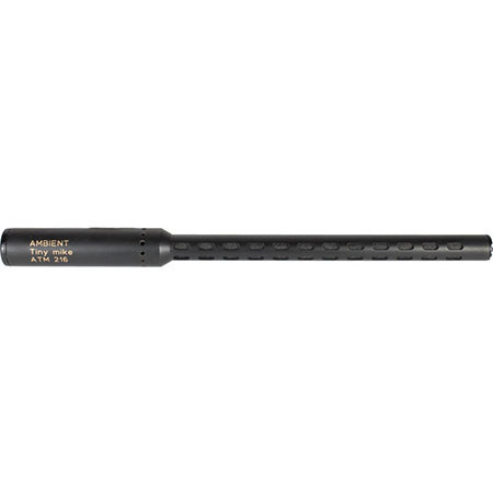 Ambient Recording ATM216 TinyMike Compact On-Camera Directional Microphone
