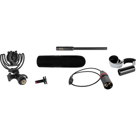 Ambient Recording ATM216PH TinyMike Miniature Electret Shotgun Microphone for Cameras with 48V Phantom Power