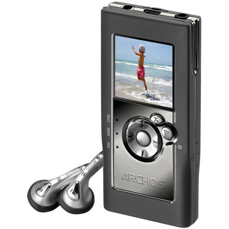 Archos 104, 4GB MP3 & WMA Digital Music Player with Color Photo Viewer, USB 2.0 Interface, Matte Black.
