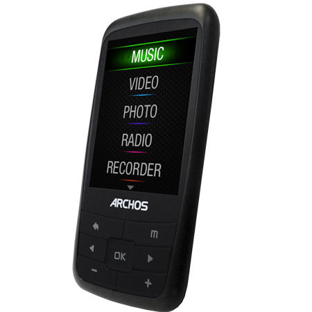 Archos 24B Vision 4GB MP3 Player with 2.4in Color TFT