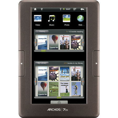 Archos 70b 7" Internet Tablet, 8GB, Android 3.2 Honeycomb, Grey