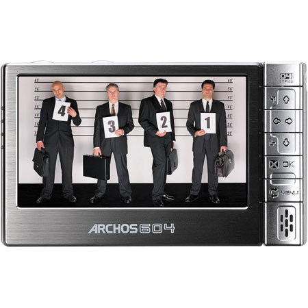 Archos 604, 30GB Ultra Slim Portable Multimedia Player with 4.3" LCD Screen in 16/9 Format