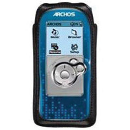 Archos Transparent Protective Case for the 104 Series MP3 Player, Black.