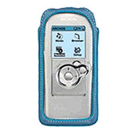Archos Transparent Protective Case for the 104 Series MP3 Player, Blue. #500785