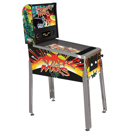 Tastemaker Arcade1Up Williams Bally Attack From Mars Digital Pinball, Multicolor