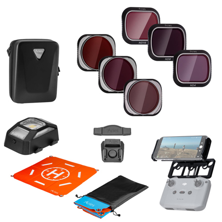Aries Complete Drone Accessory Kit for DJI Mavic 2 Pro with Case