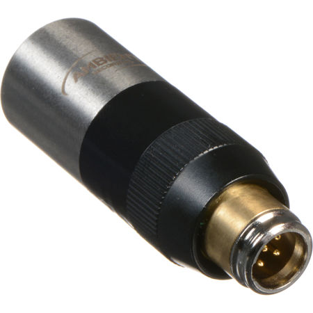 Ambient Recording Phantom 48V Electret Converter with TA5M Connector for Lectrosonic Wireless Microphones with 5-pin Connection