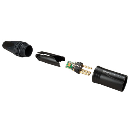 Ambient Recording Phantom 48V Electret Converter for Lavalier Microphones
