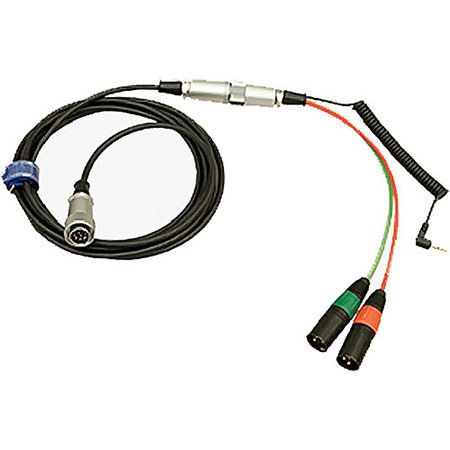 Ambient Recording 13.1' Straight Mixer/Camera Loom Hirose 10-pin with HBY10-35W Breakout Cable