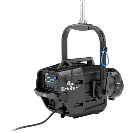ARRI Orbiter 500W RGBACL LED Light w Open Face without Lens Yoke Cable Black L1.0033521