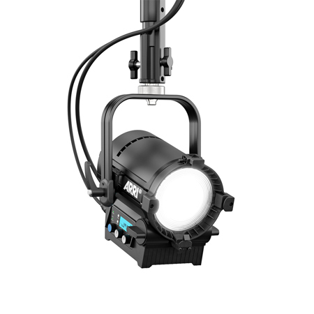 ARRI L5-C Plus 5" 135W RGBW LED Fresnel Light with Manual Yoke, Black
