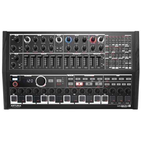 Arturia MiniBrute 2S Noir Semi-Modular Black Edition Analog Synthesizer