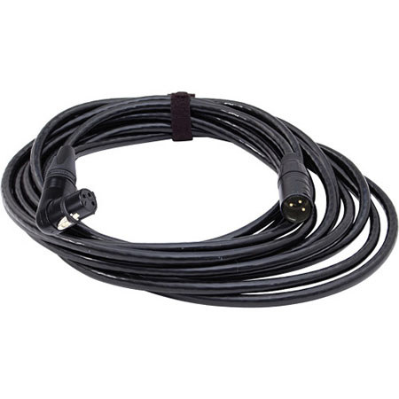Ambient Recording 3-pin 90deg. XLR F to 3-pin XLR M Microphone Cable, 39.37'