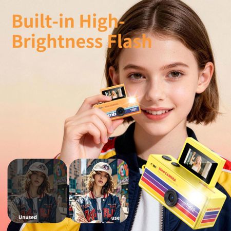 Aries Mini Keychain Digital Camera With Flip Display