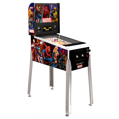 Tastemaker Arcade1Up Marvel Pinball Arcade Game Machine