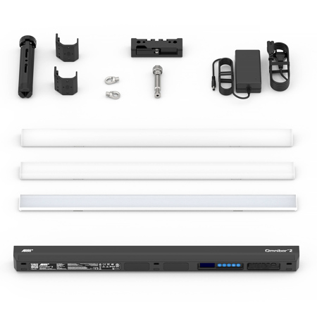 ARRI Omnibar 2 2' 25W RGBMA LED Tube 1-Light Kit