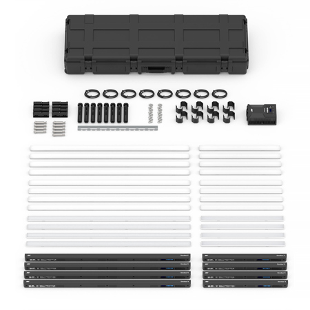 ARRI Omnibar RGBMA LED Tube 8-Light Combo Kit Black