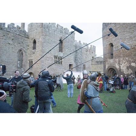 Ambient Recording QP 4140 Boom Pole, Straight Cable, Mono XLR 3-Pin Wiring, 17'