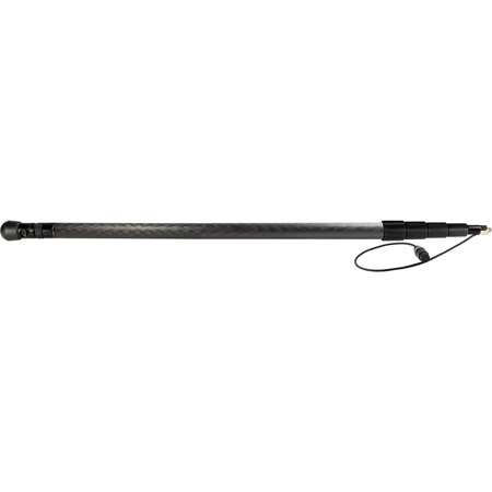 Ambient Recording QuickPole 5 13.2' 5-Sec CF Boom Pole w/Coiled Cable, 5-Pin XLR