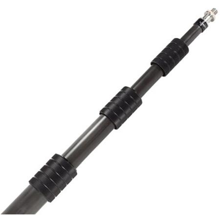 Ambient Recording Boom Pole, Straight Cable, Stereo XLR-5 Wiring, 11'
