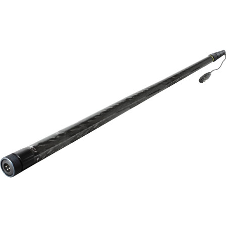 Ambient Recording QXS 5130 Boom Pole, 3-Pin Mono, Coiled Cable Bottom Outlet
