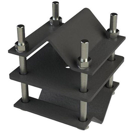 ARRI Pipe Crossing Bracket with 1-3/8-2" (35.05 - 50.8mm) Outer Diameter