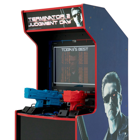 Tastemaker Arcade1Up Terminator 2 Arcade Game Machine with Riser