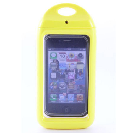 Aryca Wave Waterproof Case for iPhones & Blackberry, Yellow