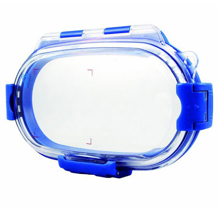 Aryca Whirl Waterproof Case for Larger Basic Phones, Blue