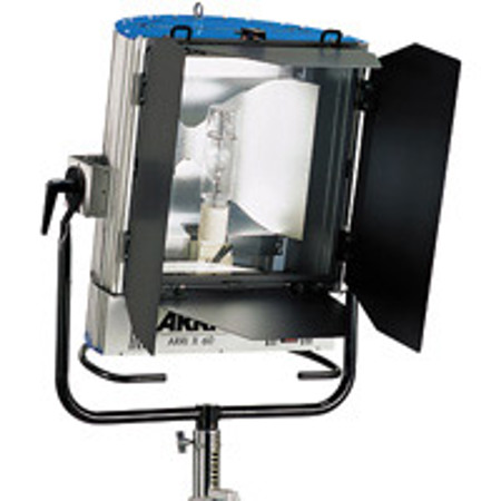 ARRI X60 HMI Flood Lighting Kit with Head, A.C. Ballast and Cable, 6,000 Watt, 220 Volts, 6000°K.