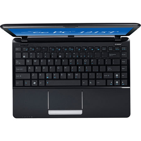 ASUS Eee PC 1215T-BU17-BK 12.1in LED Netbook, Black