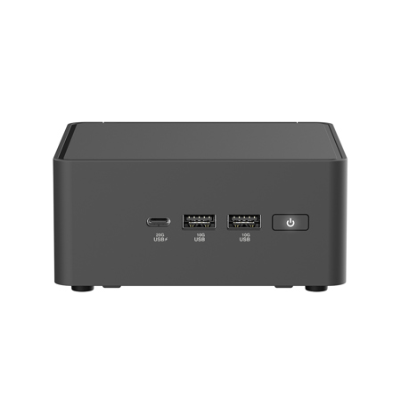 ASUS NUC 15 Pro Tall Barebone Mini Desktop Computer, Intel Core Ultra 5 225H 1.7GHz - RAM, Storage, OS Not Included