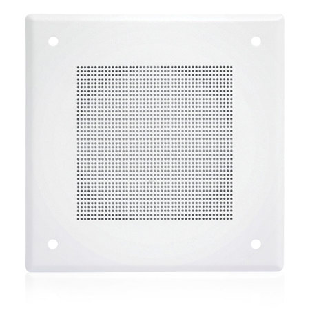 Atlas Sound 164-4 Contemporary Wall/Ceiling Square Recessed Baffle, 4", White