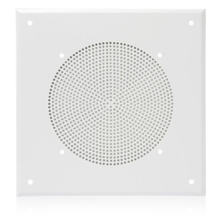 Atlas Sound 169-8 Economical Wall/Ceiling Square Recessed Baffle, 8", White