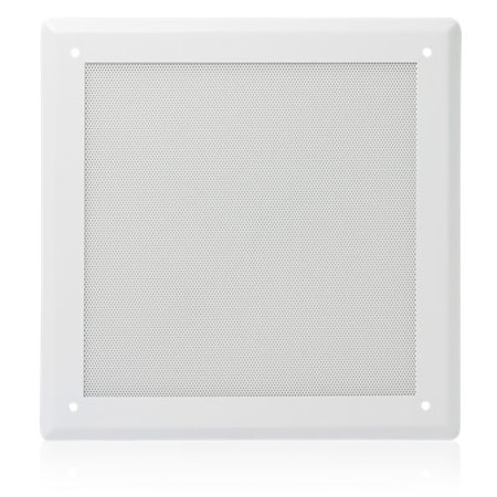 Atlas Sound 170-8A Perforated Square Recessed Baffle, 8", White
