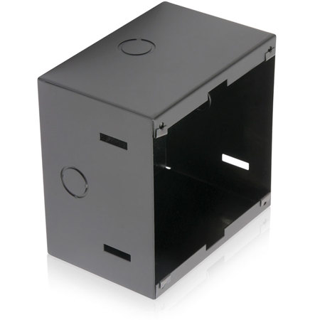 Atlas Sound Square Enclosure for 4" Loudspeakers, Black