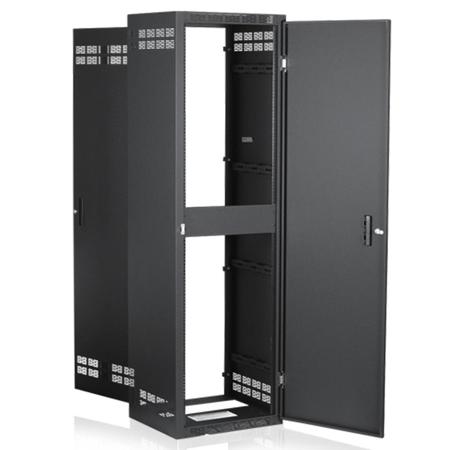 Atlas Sound 235-18 Stand-Alone Floor Cabinet, Adjustable Rail, 18.5" Depth, 35RU