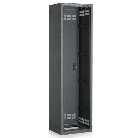 Atlas Sound 244-18 Stand-Alone Floor Cabinet, Adjustable Rail, 18.5" Depth, 44RU