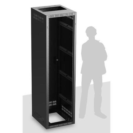 Atlas Sound 244-25 Stand-Alone Floor Cabinet, Adjustable Rail, 25.5" Depth, 44RU