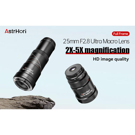 AstrHori 25mm f/2.8 2-5x Ultra Macro Lens