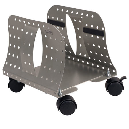 Allsop Metal Art CPU Caddy, Pewter