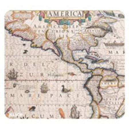 Allsop Soft Cloth Mouse Pad, Americas Chart