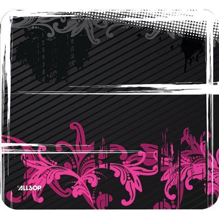 Allsop Mouse Pad, Floral Urban Pink