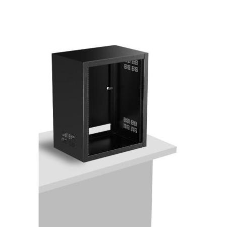 Atlas Sound 414-15 Desktop Rack Cabinet with Fixed Rails, 15" Depth, 14RU