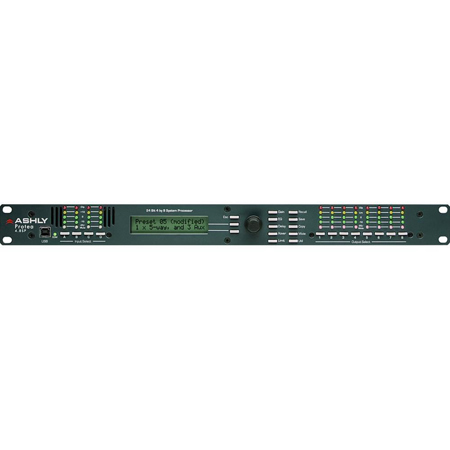 Ashly Protea DSP 4-Input x 8-Output Loudspeaker System Processor with USB, 20Hz-20kHz Frequency Response
