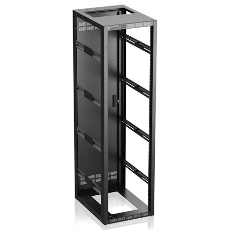 Atlas Sound 544-30-MPRD Stand Alone Rack, Perforated Rear Door, 30" Depth, 44RU