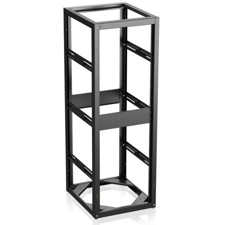 Atlas Sound 735-25 19" Wide Opening Stand Alone/Gangable Deep Floor Rack Cabinet with Adjustable Rails, 25" Depth, 35RU