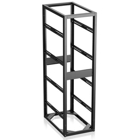 Atlas Sound 744-36 19" Wide Opening Stand Alone/Gangable Deep Floor Rack Cabinet with Adjustable Rails, 36" Depth, 44RU